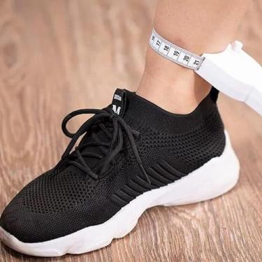 Imagem de Trena Fita Métrica Corporal Com Botão Trava e Destrava e Slot Para Fac