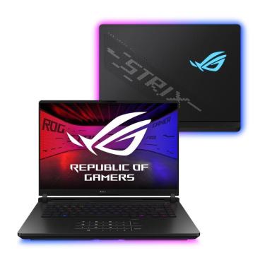 Imagem de Notebook Gamer ROG Strix Scar G16 G635LW NVIDIA RTX5080 Intel Core Ultra 9 275HX 32GB Ram 2TB SSD Windows 11 Tela 16&quot; 240Hz FHD Black - RW013W