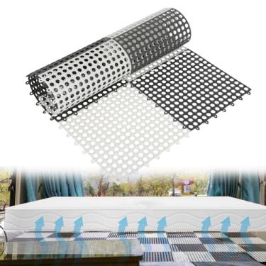Imagem de WHXGG Plactic Colchão de colchão para RV sob o colchão almofada modular 203 cm C x 180 cm ventilação sob o colchão fluxo de ar flexível fibra de malha sob o colchão tamanho faça você mesmo para