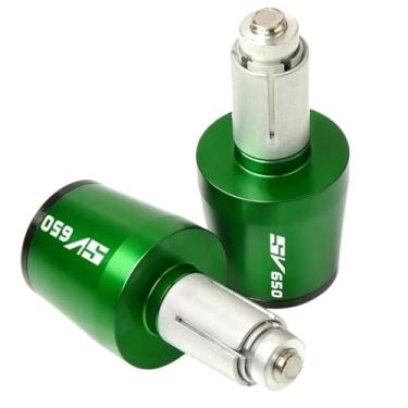 Imagem de Extremidades das manoplas do guidão da motocicleta, tampas de extremidade, acessórios deslizantes de peso para Suzuki SV650 SV 650 SV 650 S 22 mm
