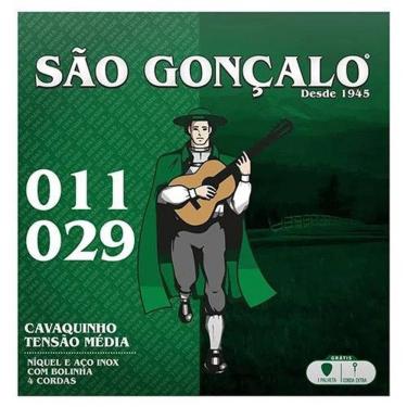 Imagem de Jogo De Cordas Niquel P-cavaquinho 0.011 - 0.029 São Gonçalo