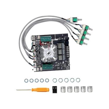 Imagem de KiBcsLic Placa Amplificadora Digital TDA7498E Chip Resistente Leve Amplificação de Som DIY Fácil Instalação com Subwoofer 2.1 Canais