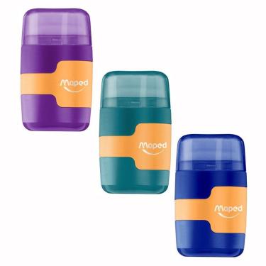 Imagem de Apontador com coletor Connect 2 furos 049220 - Maped