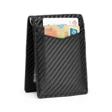 Imagem de Carteira Masculina Porta Cartão Dinheiro Documentos CrossWave-Unissex