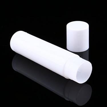 Imagem de Ymiko Tubos de Chapstick Vazios, Tubos de Protetor Labial 100pcs 5ml de Batom Claro de Batom Vazio de Brilho Labial DIY