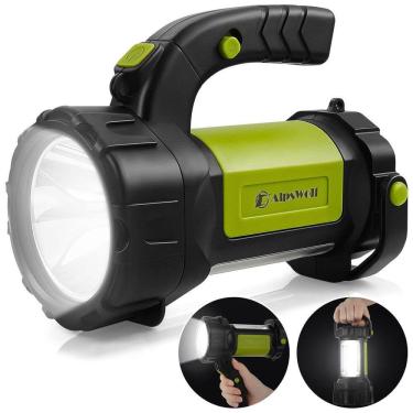 Imagem de AlpesWolf Lanterna LED Recarregável Portátil com 800 Lúmens de Potência, ALPSWOLF, Verde