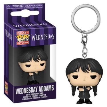 Imagem de Funko Pop! Chaveiro Keychain Wednesday Addams