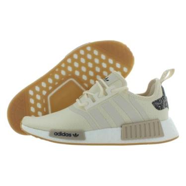 Imagem de adidas Originals Tênis feminino Nmd_R1'S, Bege/Taupe/Shadow Black/Team Khaki, 39