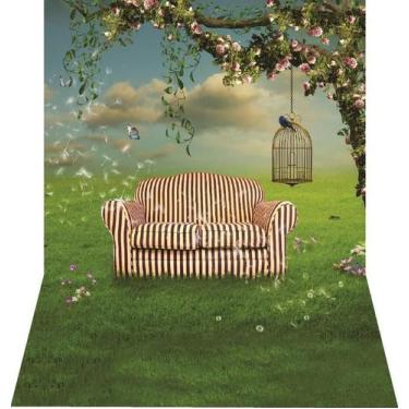 Imagem de Fundo Fotográfico Newborn Em Tecido Sofá 1,50X2,20 - Mix estilos