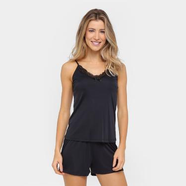 Imagem de Pijama Lupo Short Doll Liganete Alça Feminino-Feminino