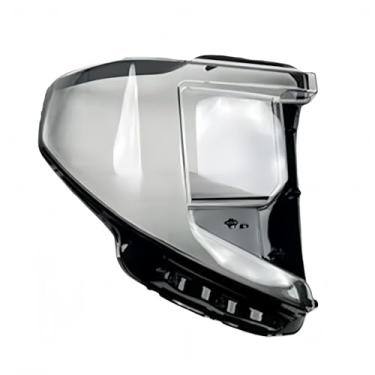 Imagem de Capa do farol dianteiro compatível com gmc sierra 2022 capa do farol transparente abajur caso da lâmpada escudo de vidro substituir lente primária(Right)