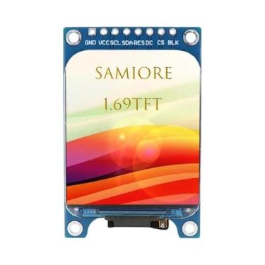 Imagem de Módulo TFT LCD Colorido IPS SPI HD 7P 65K Cores 80x160 Para Arduino 09