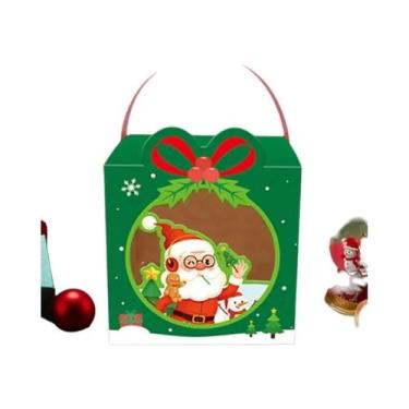 Imagem de Caixa De Doces Para a Véspera De Natal Com 5 Peças, Caixa De Presente 