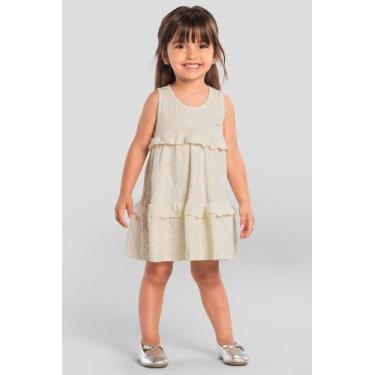 Imagem de Vestido infantil menina florido Mundi, Natural, 6