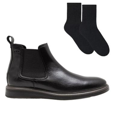Imagem de Kit Bota Democrata James Hi-Soft Masculina + Par De Meia