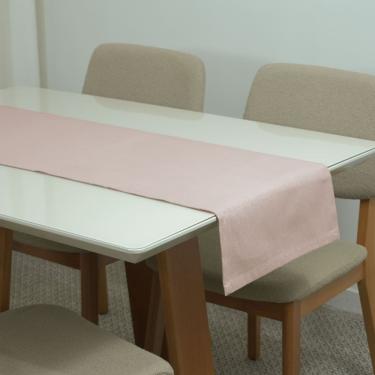 Imagem de Caminho Trilho de Mesa Essence 1,30mx40cm Linho Páscoa Rosê