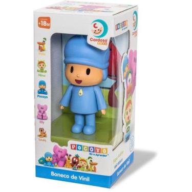 Imagem de Boneco de Vinil Pocoyo 13cm - Cardoso Toys - Brinquedos Cardoso, Pocoy