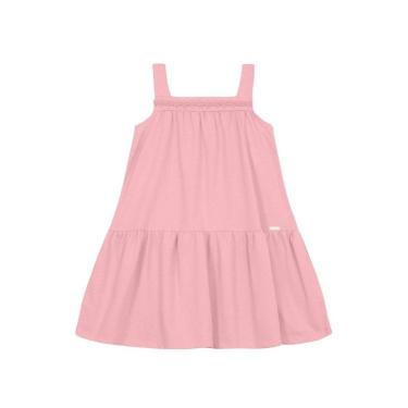 Imagem de Vestido infantil menina malha artesanal Mundi-Feminino