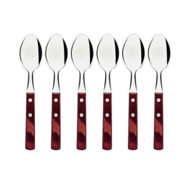 Imagem de Conjunto Colheres Chá 6 Peças Polywood Tramontina 21107670, 3