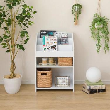 Imagem de Estante Livreiro Organizador Layla 100% Mdf - WoodCore, Único