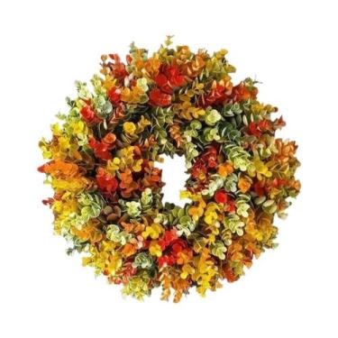 Imagem de Guirlanda De Flores Artificiais Elegante Com Folhagem Realista Para De