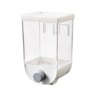 Imagem de Kit 03 Dispenser para Grãos Arroz Feijão Suspenso Multiuso 1000ML Transparente Top Rio Comercial