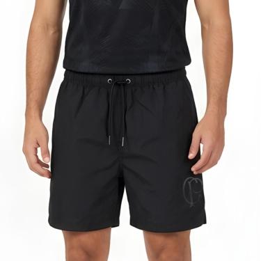 Imagem de Shorts Esportivo Corinthians All Black Poliéster CP-Masculino