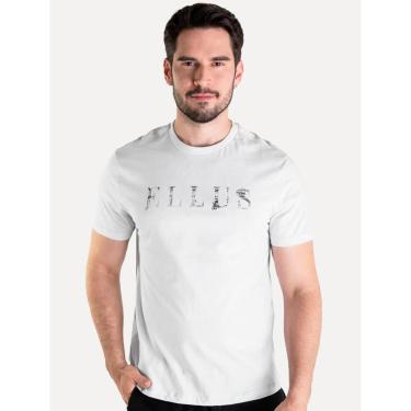 Imagem de Camiseta Ellus Masculina Basic Blur Foil Cinza Claro-Masculino