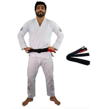 Imagem de Kimono Ultra Light 2.2 Jiu Jitsu Branco Com Faixa a Escolher  Keiko, A