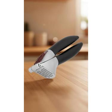 Imagem de Espremedor De Alho Em Liga De Zinco Ergonômico 16,5cm - Congratulation