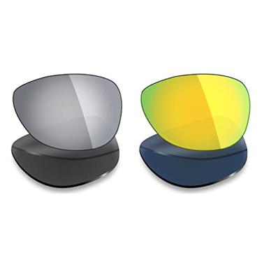 Imagem de Mryok 2 pares de lentes polarizadas de substituição para óculos de sol Oakley Crosshair 2012 – Opções