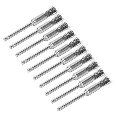 Imagem de Fios de perfuração escovas copo, escova de roda de arame de alta dureza para bricolage(Forma de caneta)