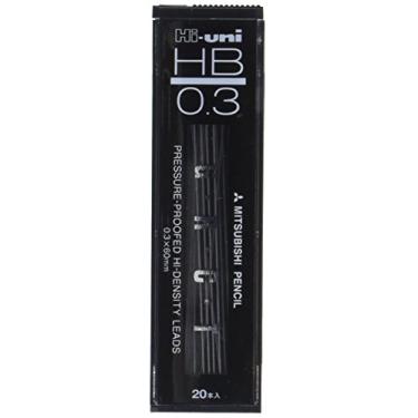 Imagem de Uni Lapiseira Hi-Uni 0,3 mm, HB, 60 mm x 20 grafite (HU03300HB)