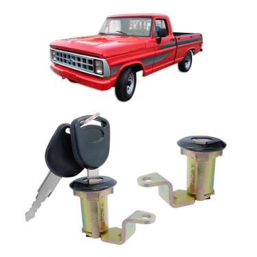 Imagem de Par Cilindro Miolo Chave Porta F1000 F4000 F350 F7000 72 /92