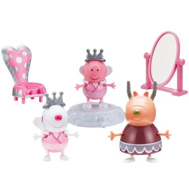 Imagem de Brinquedo Cenário Ballet Da Peppa Pig c/ 3 Personagens Sunny