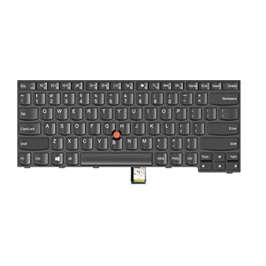 Imagem de Teclado de substituição para Thinkpad T440 T440E T440P T440S T450 T450S T460 T431S L440 L450 L460, teclado de laptop layout dos EUA sem retroiluminação