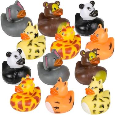 Imagem de Rhode Island Novelty 2" Zoo Animal Rubber Duckies