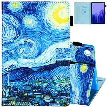 Imagem de Capa para Galaxy Tab A7 de 10,4 polegadas (SM-T503/SM-T500) - Capa flip magnética dobrável protetora de couro PU Dteck com [ângulos de suporte de visualização ajustáveis] para tablet Samsung Galaxy