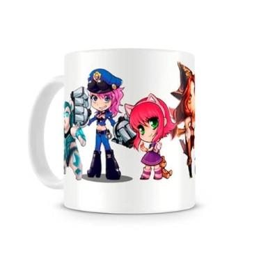 Imagem de Caneca League of Legends Personagens 330 ml