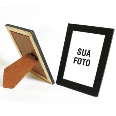 Imagem de Kit de 2 Porta Retrato com apoio Gravata e Vidro em vários tamanhos de