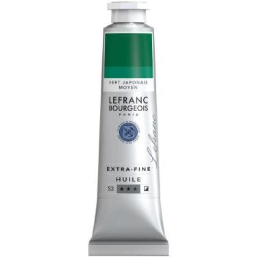Imagem de Tinta Óleo Lefranc Tubo 40ml Extra Fine Japanese Green Medium - Lefran