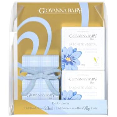 Imagem de GIOVANNA BABY Kit Necessaire Colonia +2 Sabonetes Blue 20Ml+2 90G (057400433)