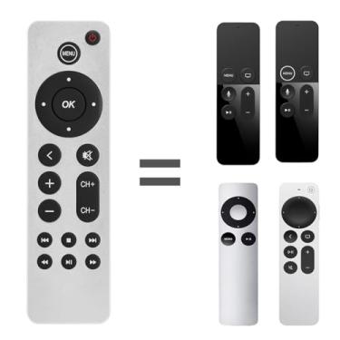 Imagem de Controle remoto de substituição adequado para Apple 4K TV/Gen 1 2 3 4/ HD A2843 A2737 A2169 A1842 A1625 A1427 A1469 A1378 A1218 (sem comando de voz)