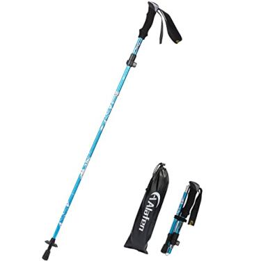 Imagem de A ALAFEN Bastão de caminhada dobrável leve – Bengala de caminhada ajustável de alumínio 7075 para caminhadas e viagens, design dobrável com trava rápida, polo único para adultos e idosos