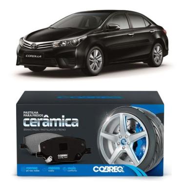 Imagem de Jogo Pastilha De Freio Dianteira - Corolla 2015 A 2018 - N1764C - COBR