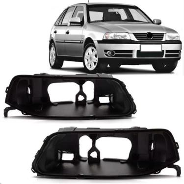 Imagem de Par Carcaça Farol Gol G3 1999 Até 2005 Foco Duplo - SP ACESSÓRIOS