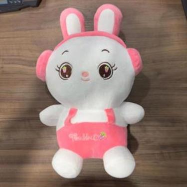 Imagem de Coelho de pelúcia antialérgico rabbit 33 cm Macio presente cesta de pr