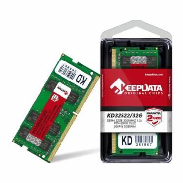 Imagem de Memória para Notebook DDR4 32GB 3200MHz Keepdata KD32S22/32G - KeepDat