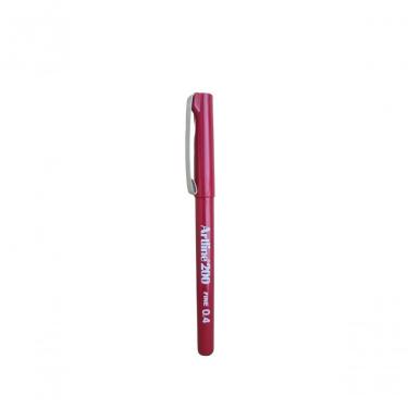 Imagem de Caneta Hidrográfica 0.4mm Ek-200 Artline Tilibra Dark Red