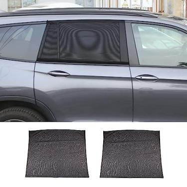 Imagem de Protetor solar de janela lateral para Honda Pilot 2016-2025/Ridgeline 2020-2025/Passport 2019-2025 Acessórios Tela de janela de porta traseira, tela respirável, rede anti-inseto, protetor de